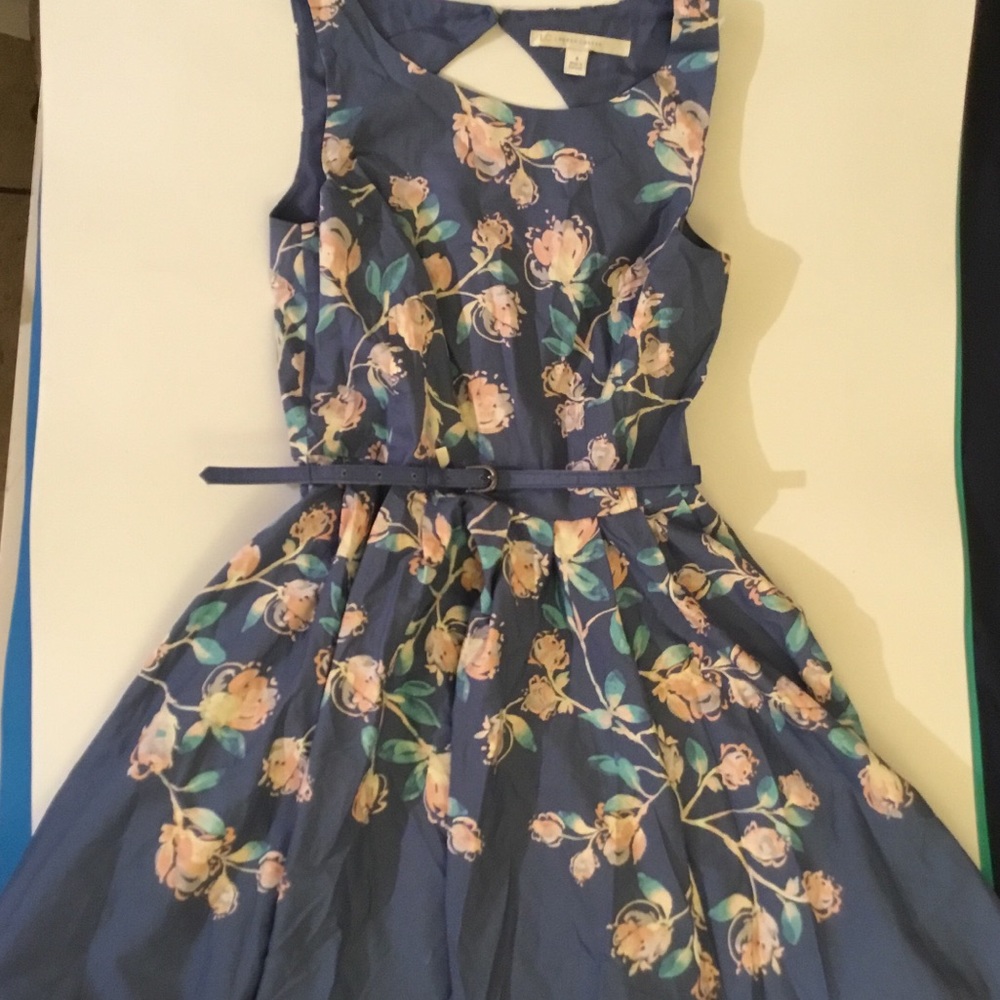 LC Lauren Conrad Floral Dress - Picture 1 of 8